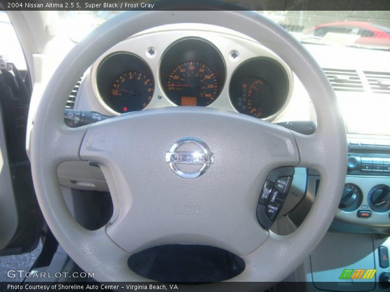 Super Black / Frost Gray 2004 Nissan Altima 2.5 S