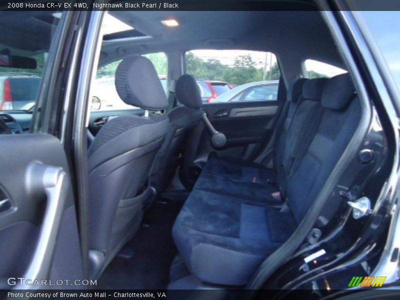 Nighthawk Black Pearl / Black 2008 Honda CR-V EX 4WD