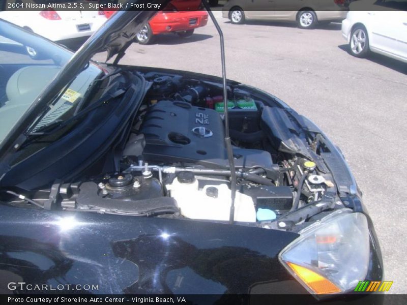 Super Black / Frost Gray 2004 Nissan Altima 2.5 S