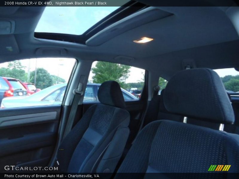 Nighthawk Black Pearl / Black 2008 Honda CR-V EX 4WD