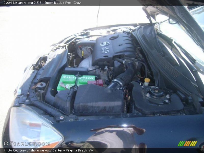 Super Black / Frost Gray 2004 Nissan Altima 2.5 S