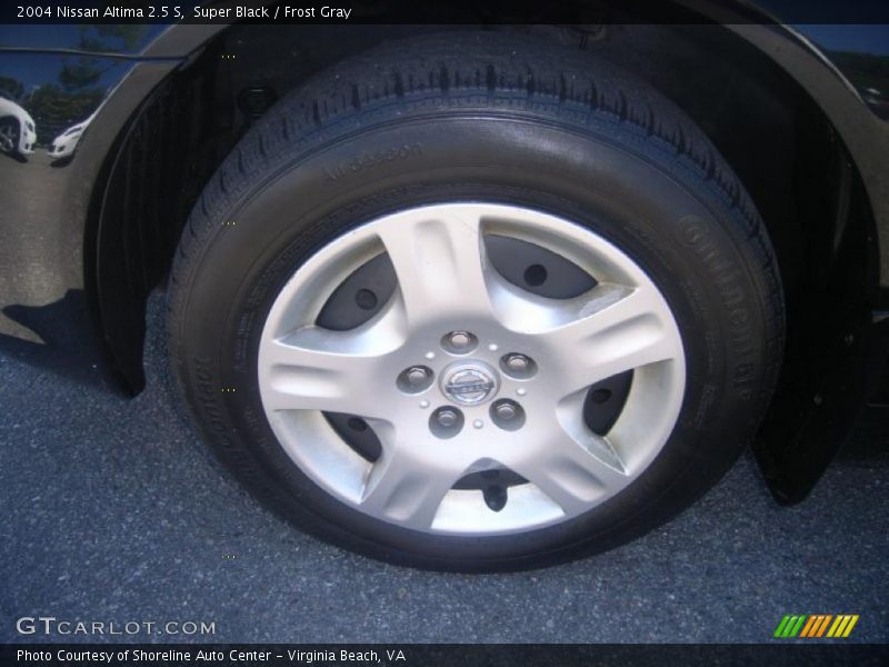 Super Black / Frost Gray 2004 Nissan Altima 2.5 S