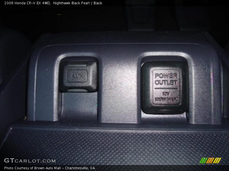 Nighthawk Black Pearl / Black 2008 Honda CR-V EX 4WD
