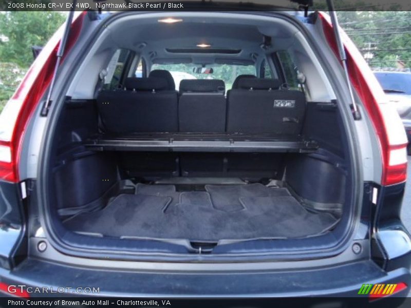 Nighthawk Black Pearl / Black 2008 Honda CR-V EX 4WD
