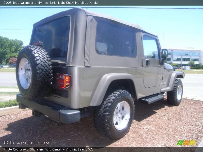 Light Khaki Metallic / Khaki 2005 Jeep Wrangler Unlimited 4x4