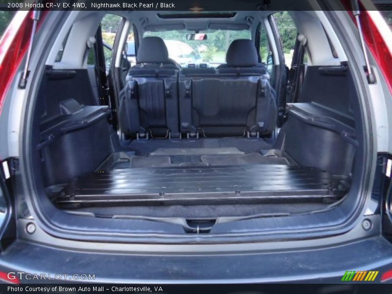 Nighthawk Black Pearl / Black 2008 Honda CR-V EX 4WD