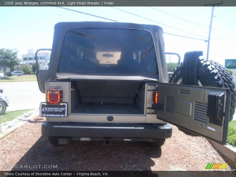 Light Khaki Metallic / Khaki 2005 Jeep Wrangler Unlimited 4x4