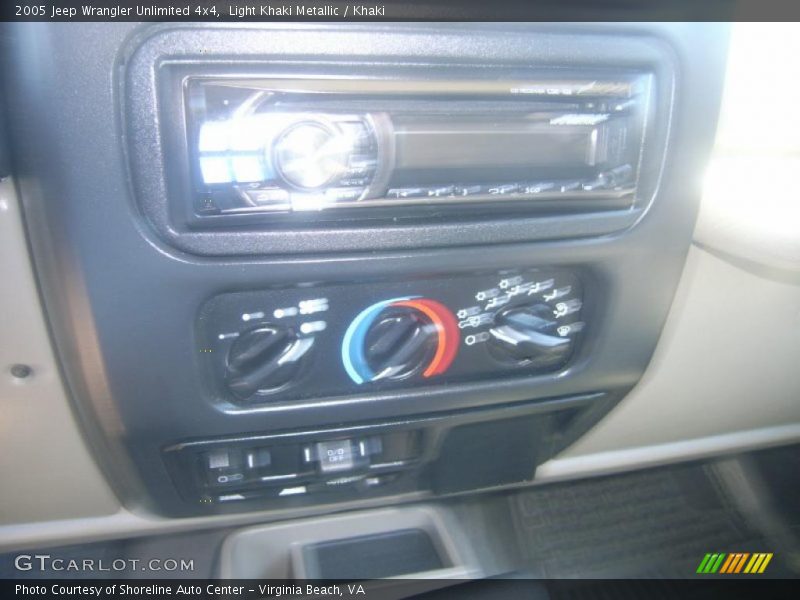 Light Khaki Metallic / Khaki 2005 Jeep Wrangler Unlimited 4x4
