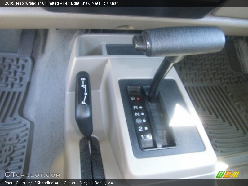 Light Khaki Metallic / Khaki 2005 Jeep Wrangler Unlimited 4x4