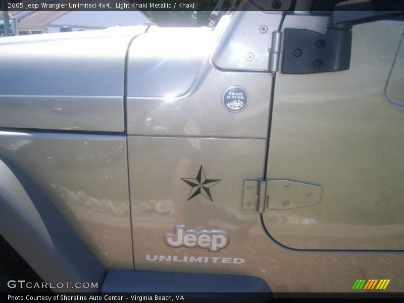 Light Khaki Metallic / Khaki 2005 Jeep Wrangler Unlimited 4x4