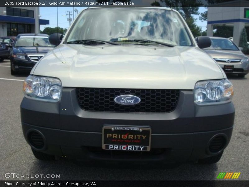 Gold Ash Metallic / Medium/Dark Pebble Beige 2005 Ford Escape XLS