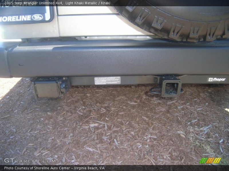 Light Khaki Metallic / Khaki 2005 Jeep Wrangler Unlimited 4x4