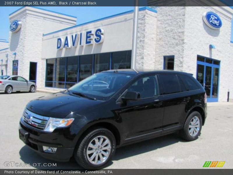 Black / Charcoal Black 2007 Ford Edge SEL Plus AWD