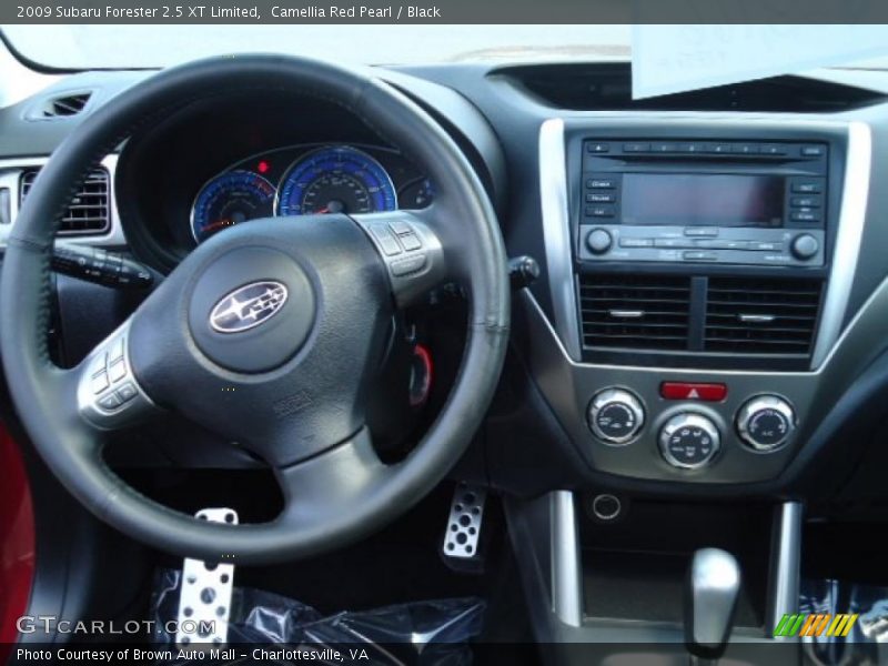 Camellia Red Pearl / Black 2009 Subaru Forester 2.5 XT Limited