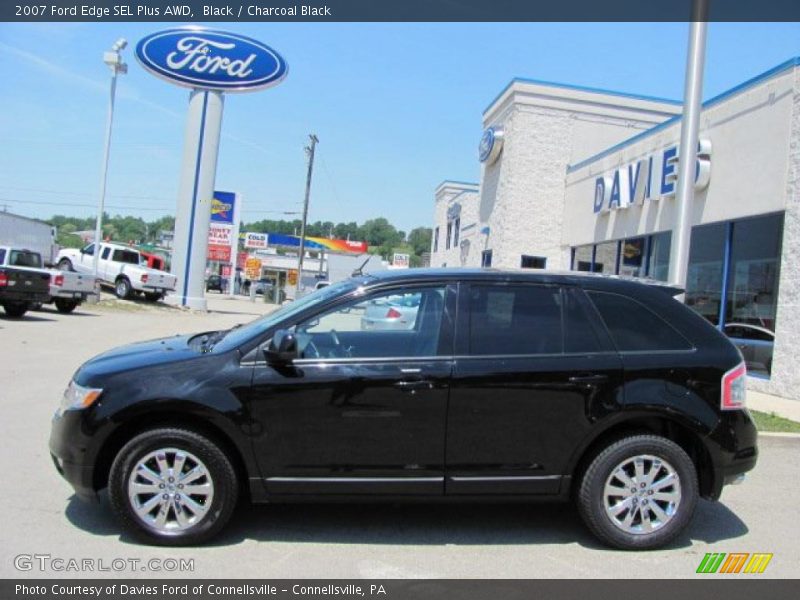 Black / Charcoal Black 2007 Ford Edge SEL Plus AWD