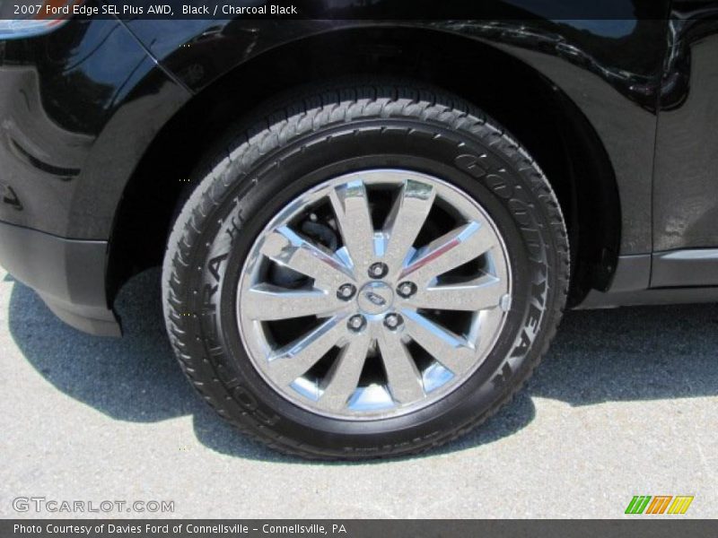 Black / Charcoal Black 2007 Ford Edge SEL Plus AWD