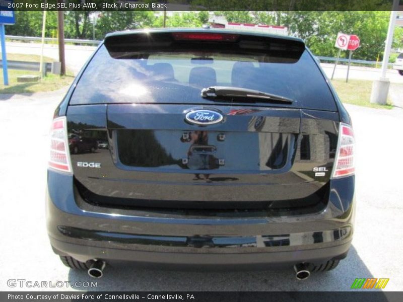 Black / Charcoal Black 2007 Ford Edge SEL Plus AWD