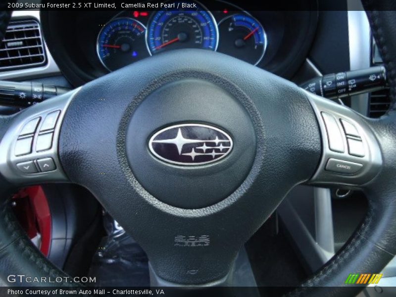 Camellia Red Pearl / Black 2009 Subaru Forester 2.5 XT Limited