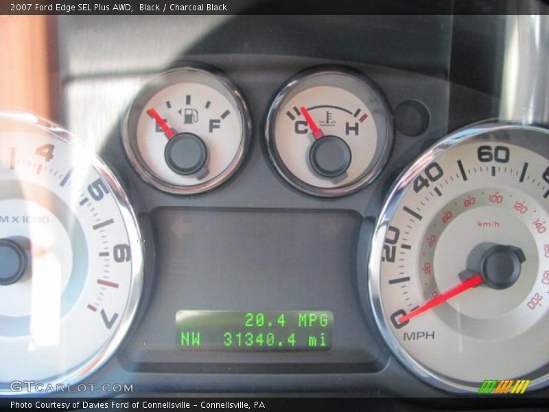 Black / Charcoal Black 2007 Ford Edge SEL Plus AWD