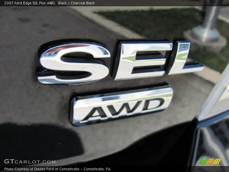 Black / Charcoal Black 2007 Ford Edge SEL Plus AWD
