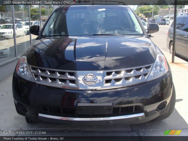 Super Black / Charcoal 2007 Nissan Murano S AWD