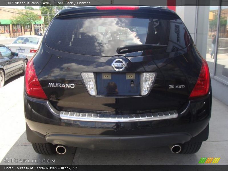 Super Black / Charcoal 2007 Nissan Murano S AWD