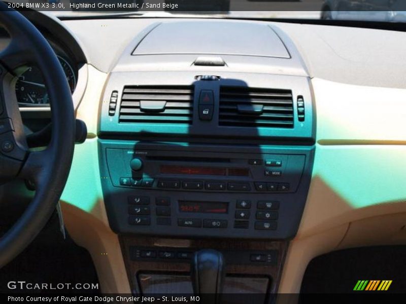 Highland Green Metallic / Sand Beige 2004 BMW X3 3.0i