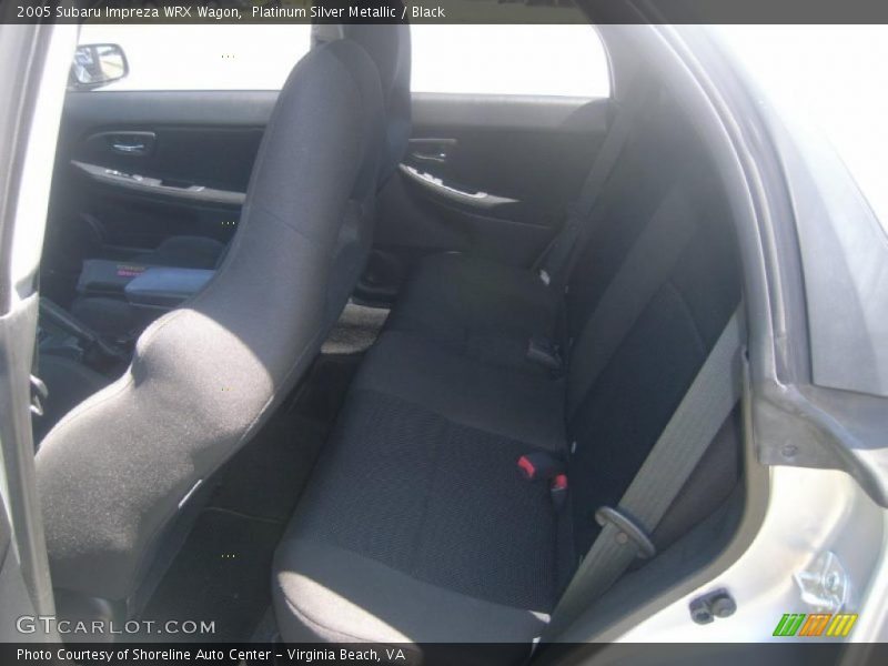 Platinum Silver Metallic / Black 2005 Subaru Impreza WRX Wagon