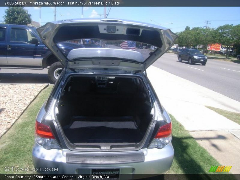 Platinum Silver Metallic / Black 2005 Subaru Impreza WRX Wagon