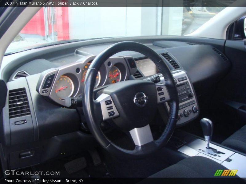 Super Black / Charcoal 2007 Nissan Murano S AWD
