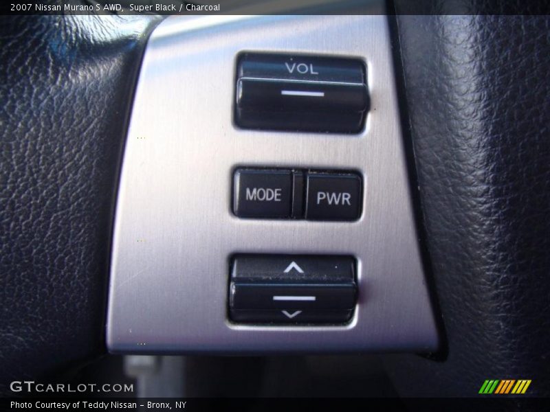 Super Black / Charcoal 2007 Nissan Murano S AWD