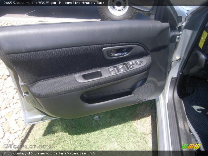 Platinum Silver Metallic / Black 2005 Subaru Impreza WRX Wagon
