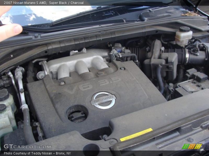 Super Black / Charcoal 2007 Nissan Murano S AWD