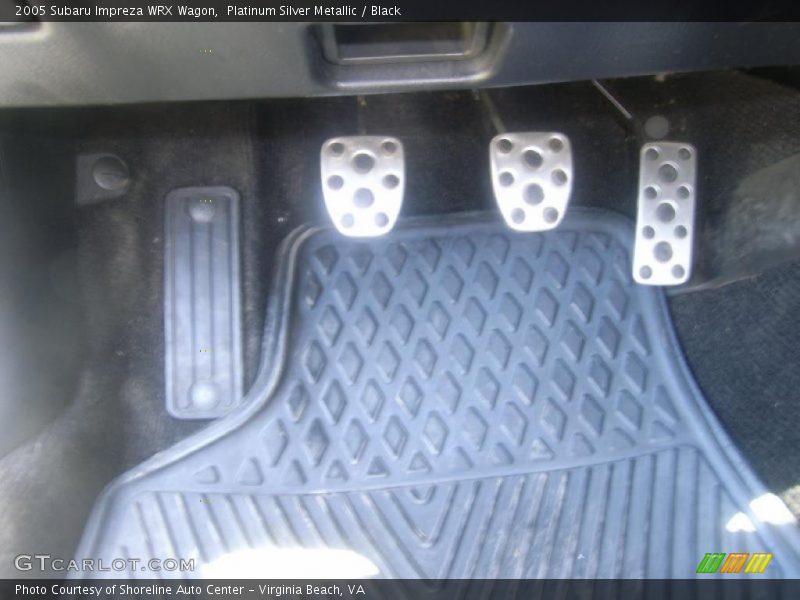 Platinum Silver Metallic / Black 2005 Subaru Impreza WRX Wagon