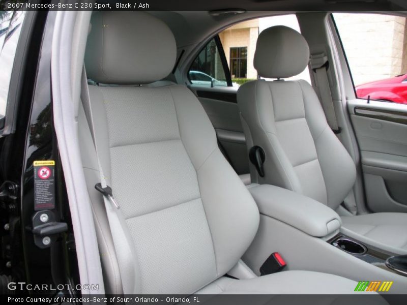Black / Ash 2007 Mercedes-Benz C 230 Sport