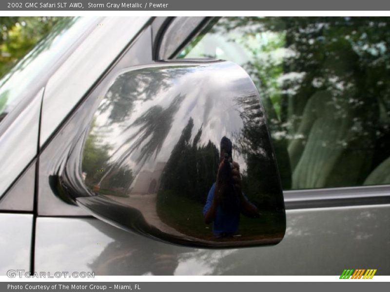 Storm Gray Metallic / Pewter 2002 GMC Safari SLT AWD