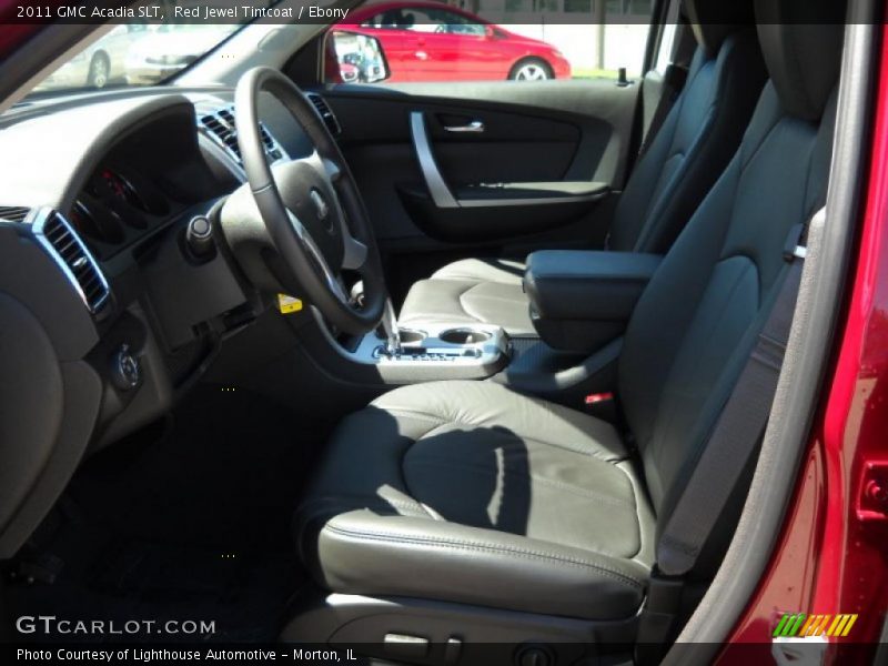 Red Jewel Tintcoat / Ebony 2011 GMC Acadia SLT