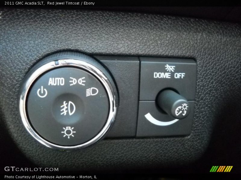 Red Jewel Tintcoat / Ebony 2011 GMC Acadia SLT