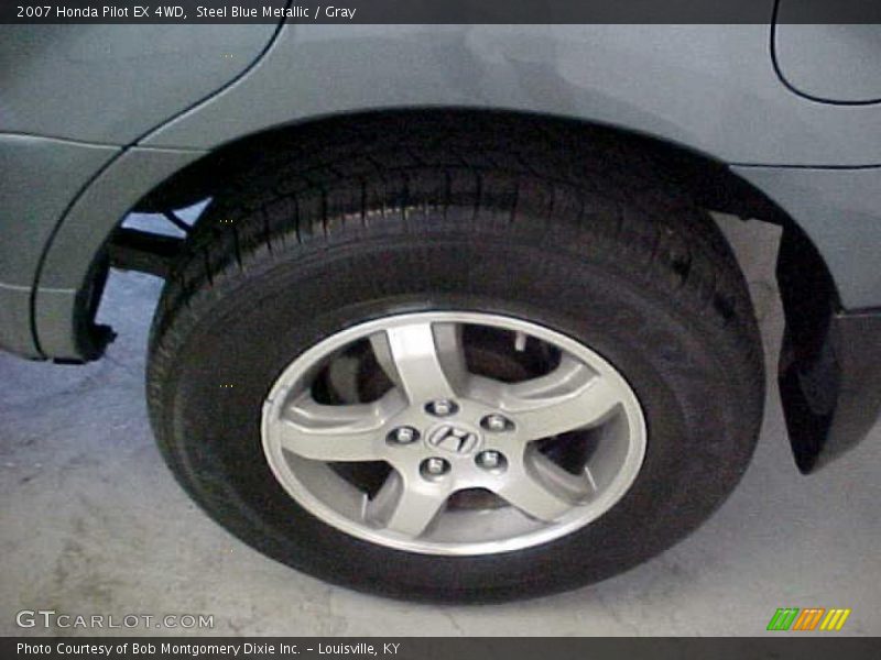 Steel Blue Metallic / Gray 2007 Honda Pilot EX 4WD