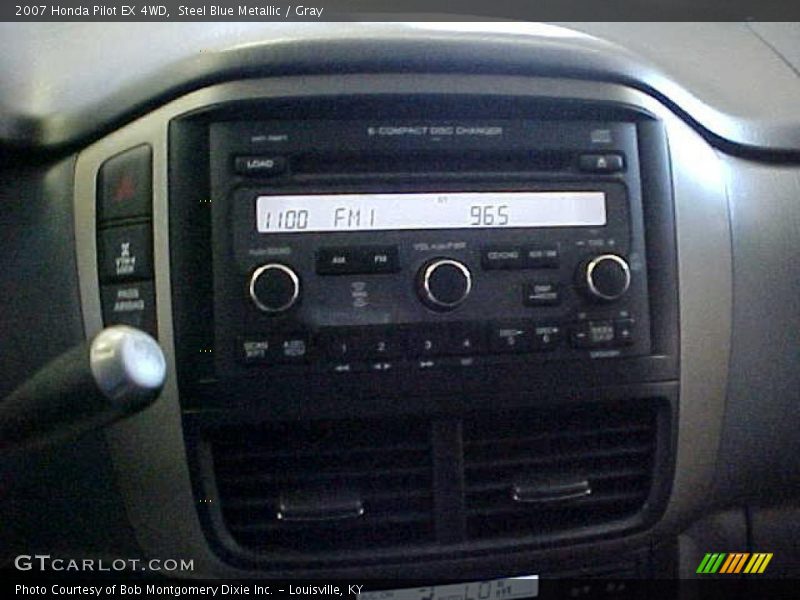 Steel Blue Metallic / Gray 2007 Honda Pilot EX 4WD