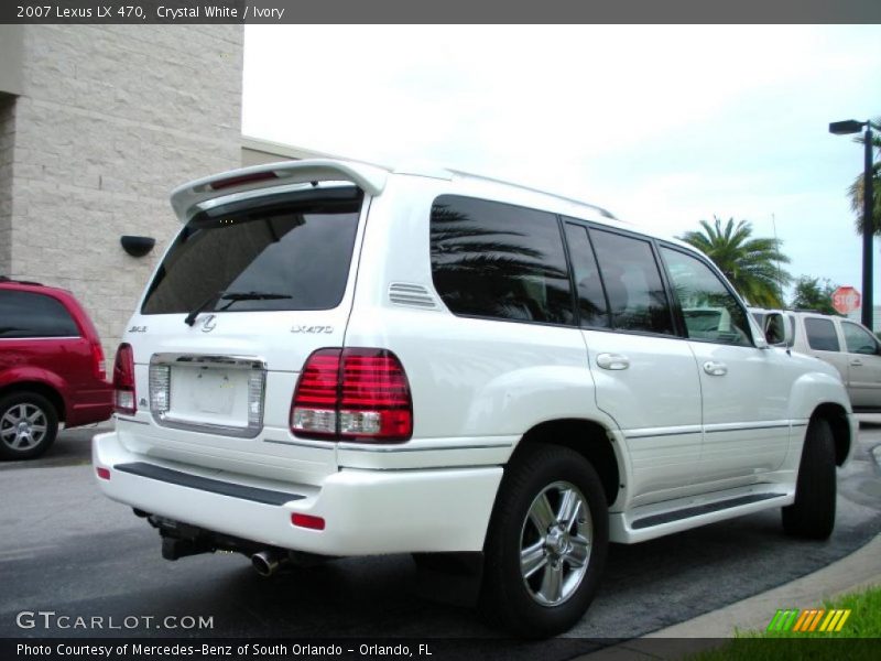 Crystal White / Ivory 2007 Lexus LX 470