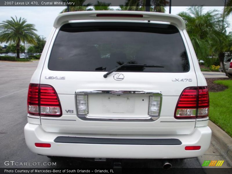 Crystal White / Ivory 2007 Lexus LX 470
