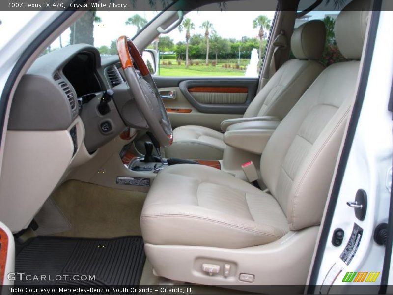 Crystal White / Ivory 2007 Lexus LX 470
