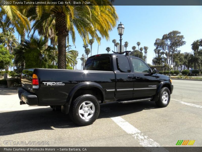 Black / Oak 2002 Toyota Tundra Limited Access Cab 4x4