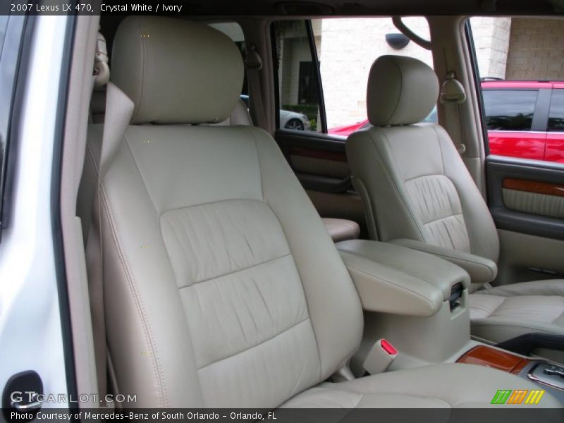 Crystal White / Ivory 2007 Lexus LX 470