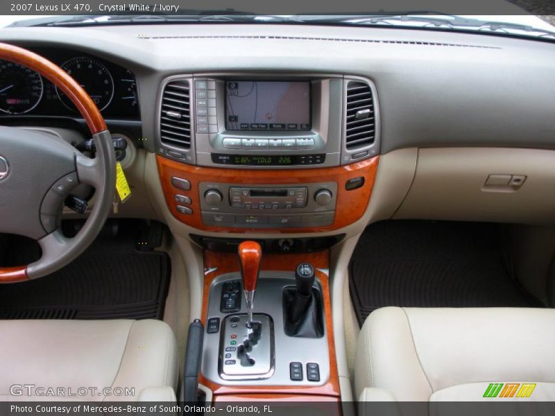 Crystal White / Ivory 2007 Lexus LX 470