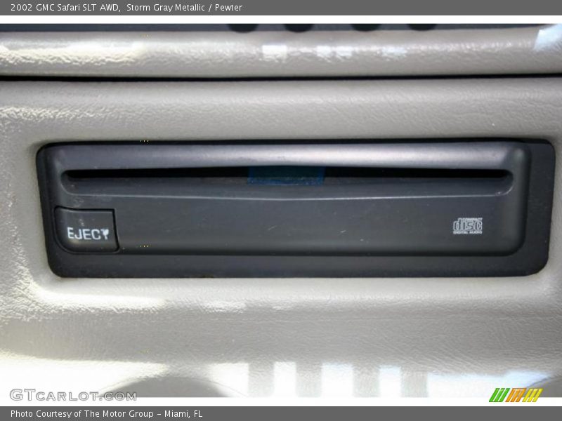 Storm Gray Metallic / Pewter 2002 GMC Safari SLT AWD
