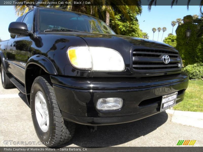 Black / Oak 2002 Toyota Tundra Limited Access Cab 4x4