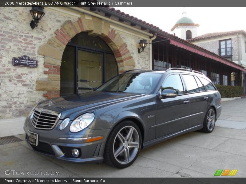 Flint Grey Metallic / Cashmere 2008 Mercedes-Benz E 63 AMG Wagon