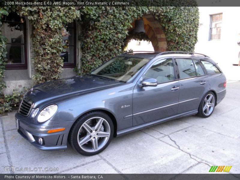 Flint Grey Metallic / Cashmere 2008 Mercedes-Benz E 63 AMG Wagon